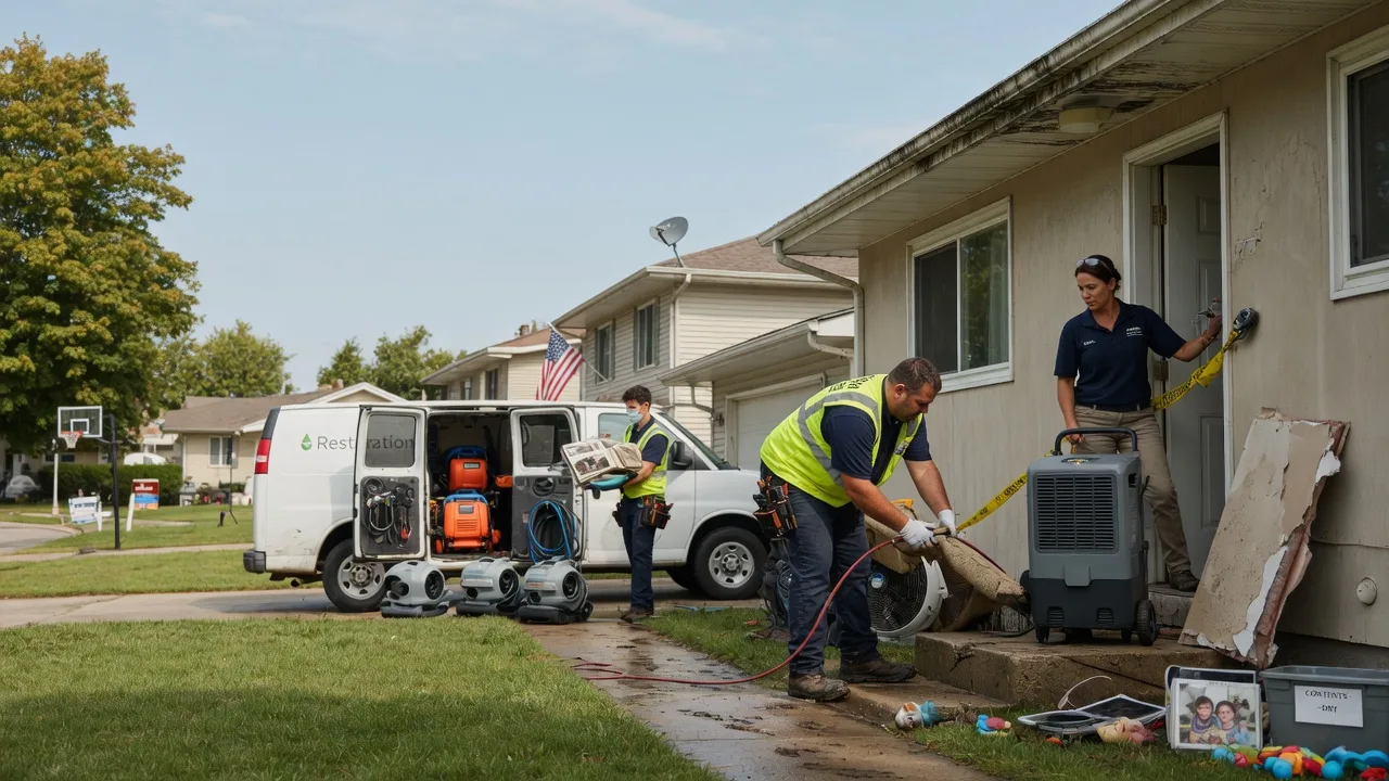 Water Damage Restoration in Shields, ND near me